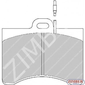 Накладки предни к-т - CITROEN CX
