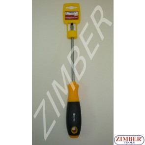 Slotted screwdrivers 6 Х 150 (ZL-S600 6X150 (-)) - ZIMBER TOOLS