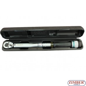 Torque Wrench 3/8" - 20-110 Nm, / 15 to 75 ft.lb, ZR-17TW38110 - ZIMBER - TOOLS