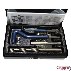 Thread Repair Kit | M10 x 1.5 mm | 15 pcs. - ZIMBER-PROFESSIONAL-ZR-36TCIPK10.