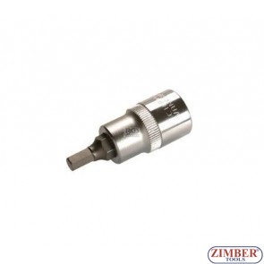 1/2" Hex socket bit 53mmL 6mm (ZB-4252) - BGS