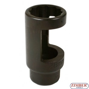 1/2"Dr. x 28mm Injector Socket  - ZT-04A2153 - SMANN TOOLS