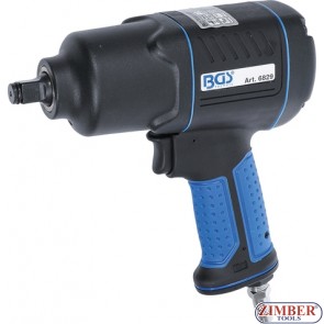 Air Impact Wrench | 12.5 mm (1/2") | 1200 Nm, 6829 - BGS technic.
