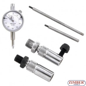 Bosch VE Fuel injection pump adapter and timing clock set - ZIMBER TOOLS