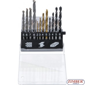 Combination Drill Set | 2 - 8 mm | 12 pcs. - 50812 - BGS-technic.