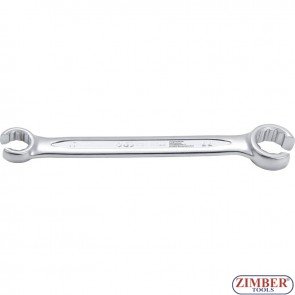 Double Ring Spanner, open Type | 17 x 22 mm - 1761-17x22 - BGS technic.