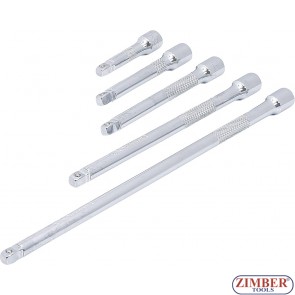 Extension Bar Set | 6.3 mm (1/4") | 5 pcs.- 6110 - BGS-technic.