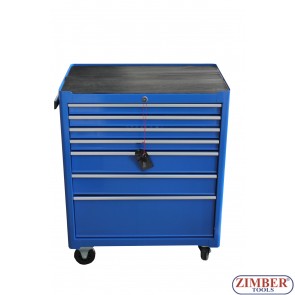 7-Drawer Roller Tool Cabinet  With Hand Tools, ZT-01Y0112-1 - SMANN TOOLS.