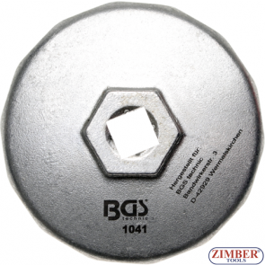 Ključ za filtar ulja | 14-kutni | Ø 74 mm | za Audi, BMW, Mercedes-Benz, Opel, VW (1041) - BGS technic