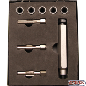 Repair Kit for Glow Plug Threads M10 x 1.25 - 8649 - BGS technic