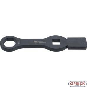Slogging Ring Spanner | Hexagon | with 2 Striking Faces | 30 mm - 35360 - BGS technic.