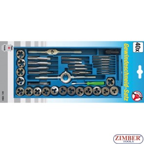 Tap and Die Set 40 pcs. (1894) - BGS technic