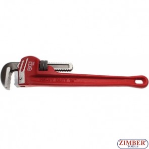 One-Hand Pipe Wrench 350 mm 13 - 38 mm (542) - BGS technic