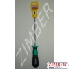 Hammer Pozidriv screwdrivers 6 Х 200 (ZL-S601 6X200 (+)) - ZIMBER TOOLS