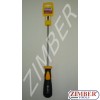 Slotted screwdrivers 6 Х 200 (ZL-S601 6X200 (-)) - ZIMBER TOOLS
