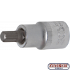 Bit Socket 12.5 mm 1/2" Drive Spline for XZN M9 (4349) - BGS technic