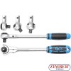 Reversible Ratchet with Ball Head 12.5 mm (1/2") - 114 - BGS technic.