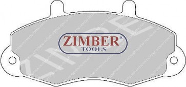 Накладки предни к-т - FORD FIESTA, KA, MAZDA