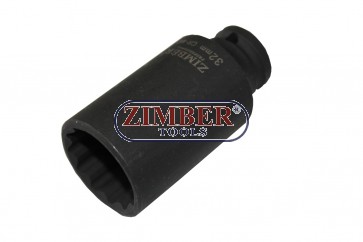 Вложка за главин 32-mm 1/2" - ZR08DAIS432M - ZIMBER TOOLS