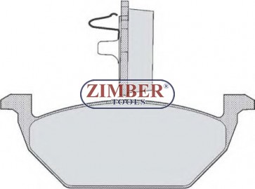 НАКЛАДКИ ПРЕДНИ К-Т AUDI, SKODA, SEAT, VW - LPR