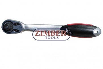 Stubby Flexible Ratchet Handle 1/2", 48 Teeth - ZIMBER TOOLS