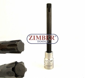 Audi Cylinder head bolt tool - M10S, 140mm - ZR-15BS12RB1410 - ZIMBER TOOLS