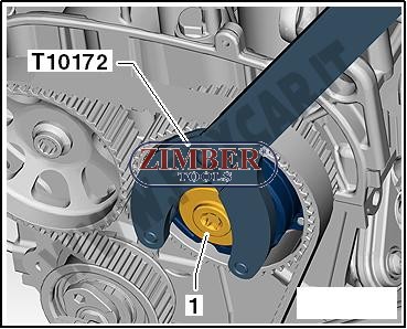 Timing Locking Sprocket Wrench Pulley Holder Tool Belt VW VAG 3036 T10172