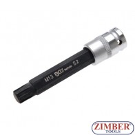 Накрайник на вложка 1/2", RIBE M13x120мм - BGS