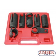 Вложки за дюзи и датчици 7 части - ZIMBER