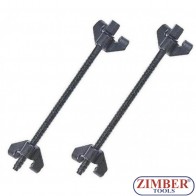 Zestaw ściągaczy do sprężyn 370mm - 627370 -FORCE.