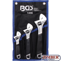 Zestaw kluczy nastawnych | 3 szt. (1446) - BGS technic