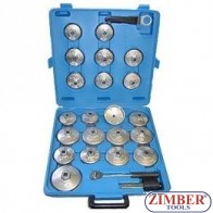 24 Pcs Oil Filter Wrench Kit, Cap Wrench Kit  - ZIMBER-TOOLS.