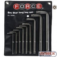 Г-образни торксове с дупка удължени 9ч - Force 5099LT