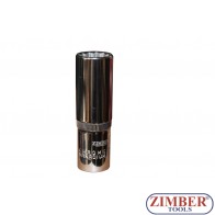 1/2" Dr. Deep Socket 10mm - 12pt ,ZR-03DS410B - ZIMBER-TOOLS