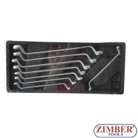 Offset ring wrench set  8pcs (6-22mm) ZT-00822 - SMANN TOOLS.