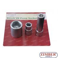KLUCZE DO POMP WTRYSKOWYCH VW AUDI TDI VAG Bosch VE Pump, ZESTAW, ZR-36BPSS - ZIMBER TOOLS.