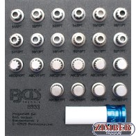 Rim Lock Socket Set for VAG | 23 pcs. 8933 - BGS-technic.