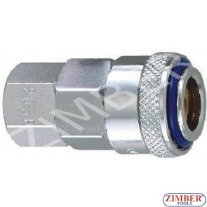 Накрайник за въздух 1/2" ZDC-2 стомана - ZIMBER
