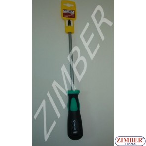 Hammer Pozidriv screwdrivers 8 Х 200 (ZL-S601 8X200 (+)) - ZIMBER TOOLS