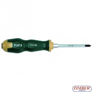 Hammer Pozidriv screwdrivers S2 PZ1 (7121B) - FORCE