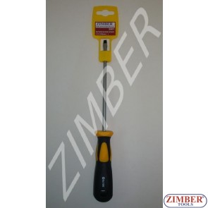 Slotted screwdrivers 5 Х 150 (ZL-S601 5X150 (-)) - ZIMBER TOOLS
