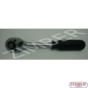 Reversible ratchet handle features a 24 teeth, 1/2" (ZL-1001) - ZIMBER TOOLS