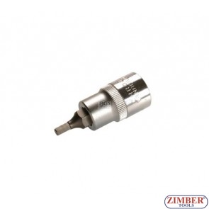 1/2" Hex socket bit 53mmL 4mm (ZB-4250) - BGS
