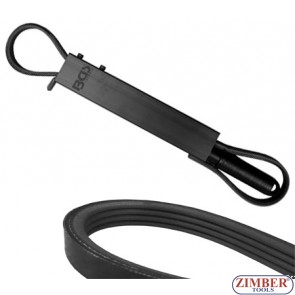 Belt Pulley Wrench For Ribbed And Flat Drive Belts, ZB-1026 - BGS. For holding back ribbed drive belt pulleys (for example when loosening belt pulley bolts)