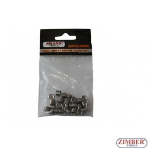 25PCS Chinese supplier fasteners and screws wire thread insert M5 X 0.8 X 6.7mm -ZT-04J1064 SMANN TOOLS.