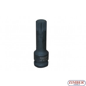 1/2"DR Impact Socket Bit M18 - 78mm - ZR-14ISB12M18 - ZIMBER - TOOLS