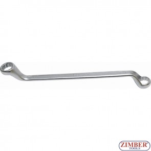 Double Ring Spanner, offset 21x 23 mm (1214-21x23) - BGS technic