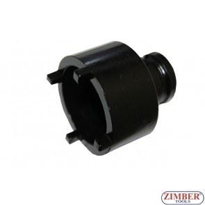Groove Nut Socket with External Tooth,  22mm - ZT-04B1081-22 - SMANN TOOLS.