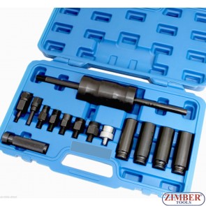 Injector Puller Remover Tool Kit Set Bosch Delphi Denso Siemens Diesel Injection - ZT-04A3002( ZT-04342) - SMANN TOOLS