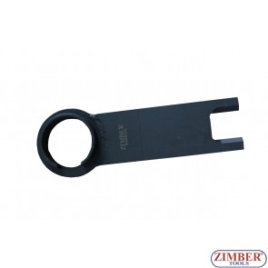 Timing Pulley Retaining Spanner For VW, AUDI,  5 cylinder diesel engine (after year 1997) -ZR-36ETTS306 - ZIMBER TOOLS.